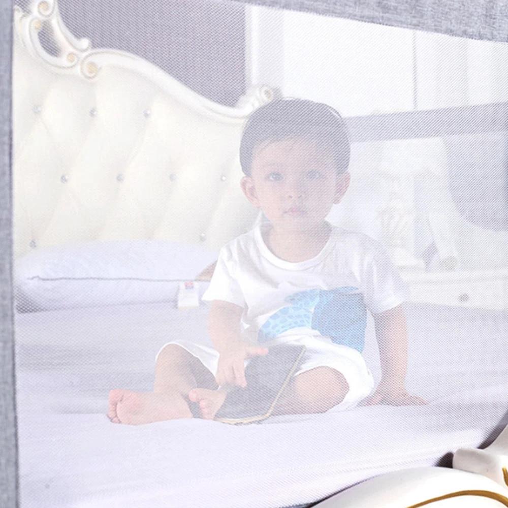 Barrière de Lit Extra-Large de Protection de Lit pour Tout-Petit Accessoire de Chambre pour Garçons et Filles