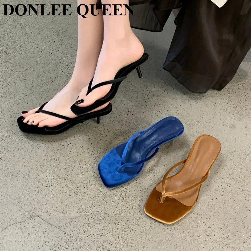Pantoufles à talons hauts pour femmes