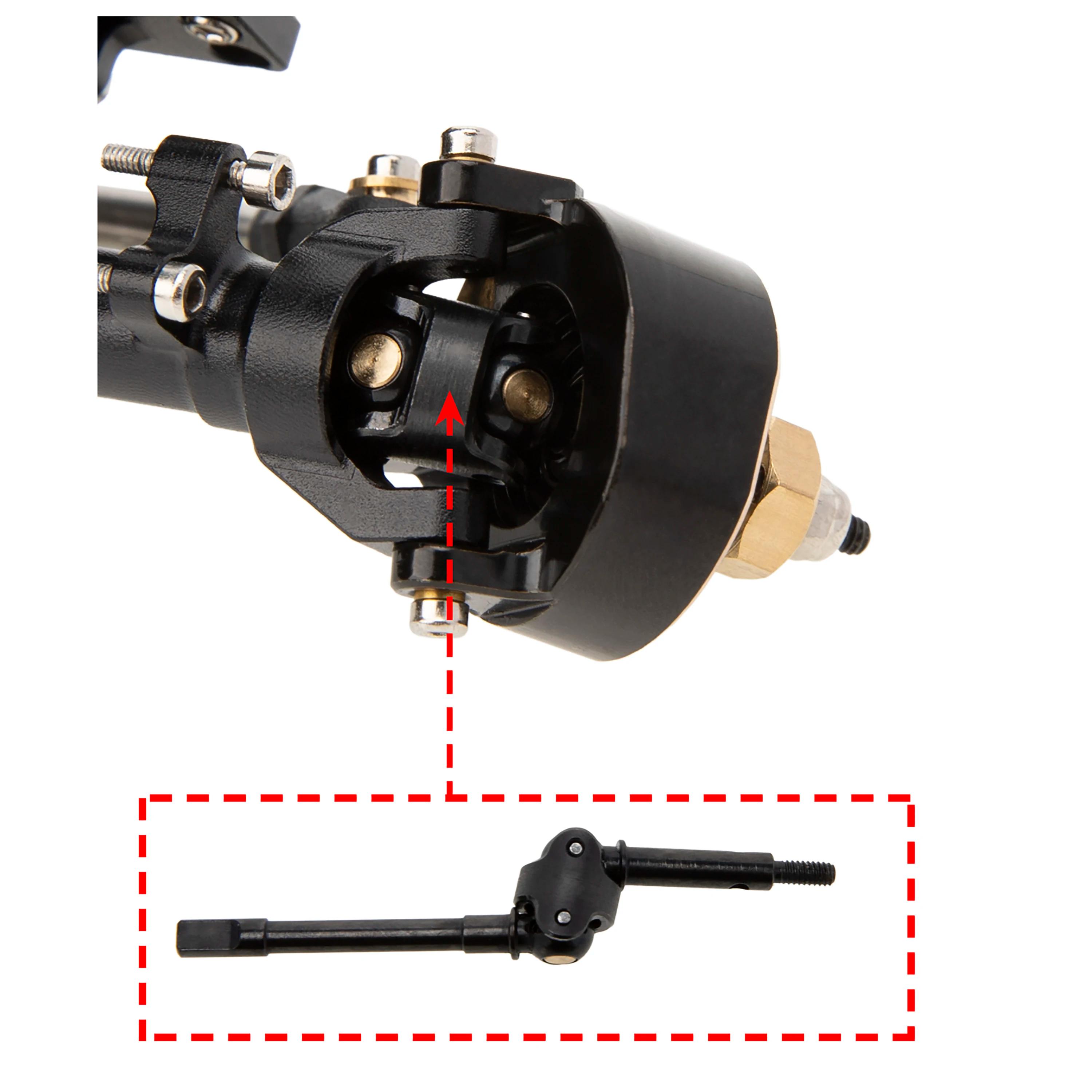 MEUS RACING-CVD isocinétique à 3 sections pour essieux MEUS SCX24