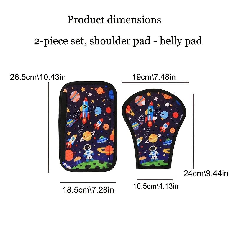 Ceinture de sécurité pour enfants de voiture, protège-épaule de siège, ancre, ceinture de sécurité, limiteur de cou Anti-pincement, Protection du ventre