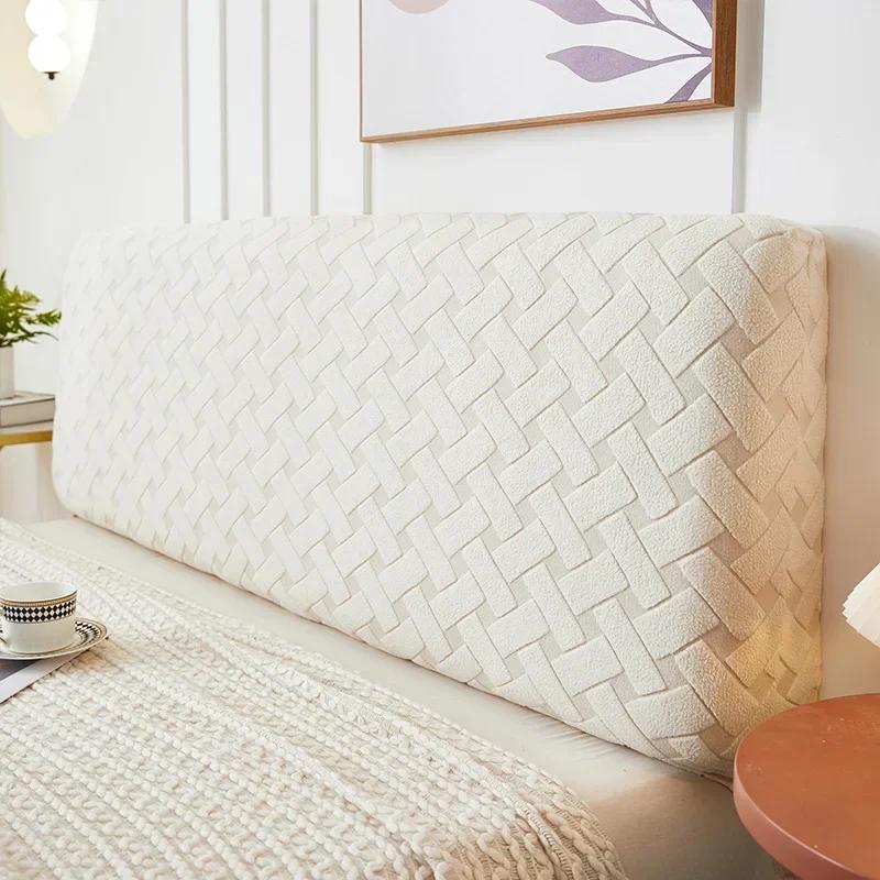 Housse de tête de lit épaisse en Jacquard