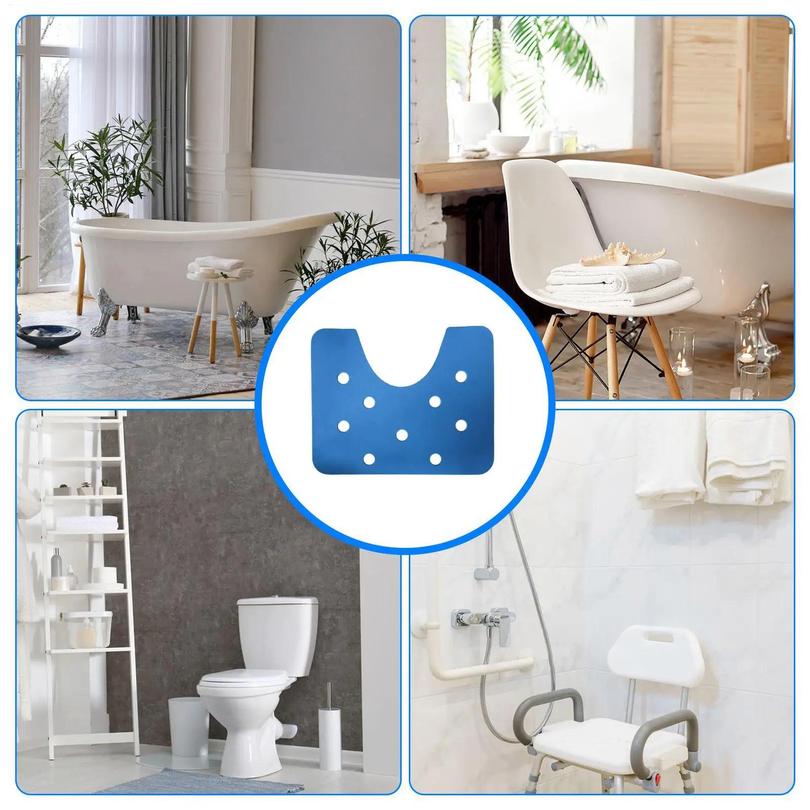 Coussin de siège de douche, tapis de chaise de bain, antidérapant, imperméable, pour personnes âgées, handicapées, hygiène personnelle, Routine quotidienne