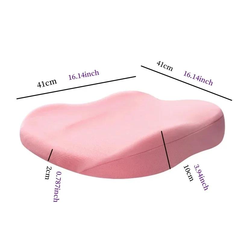 Coussin rehausseur de siège auto, respirant et portable, ergonomique pour soulager la fatigue des conducteurs