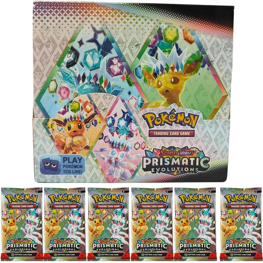 360 pièces carte Pokemon rivales déestinées évolutions prismatiques Violet écarlate 151 PALDEAN anglais Booster