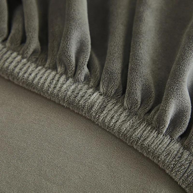Housse de tête de lit en velours Super doux