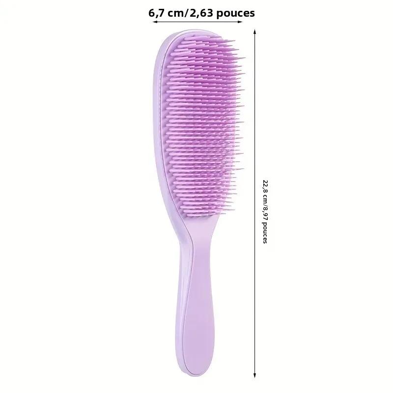 Peigne démêlant antistatique doux pour Massage du cuir chevelu