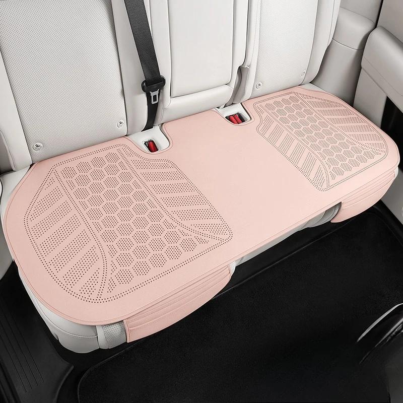 Housse de siège de voiture, coussin avant/arrière, tapis de protection confortable et respirant, quatre saisons, accessoires d'intérieur