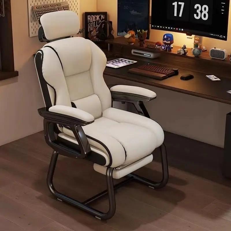 Chaise de bureau ergonomique avec appui-tête réglable