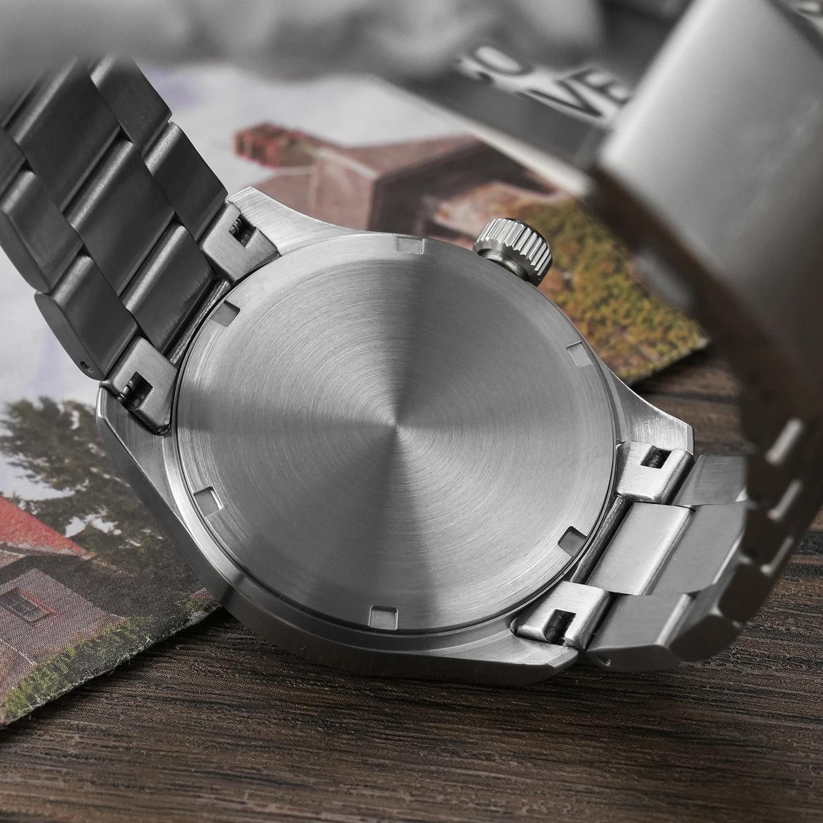 Militado ML08 montre militaire VH31 mouvement à Quartz Double cristal saphir C3 BGW9 lumineux 10Bar étanche 38mm