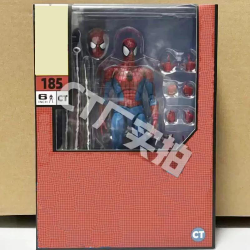 Nouveau CT jouets Spiderman Figure Mafex 185 Miles Morales 2099 Costume classique