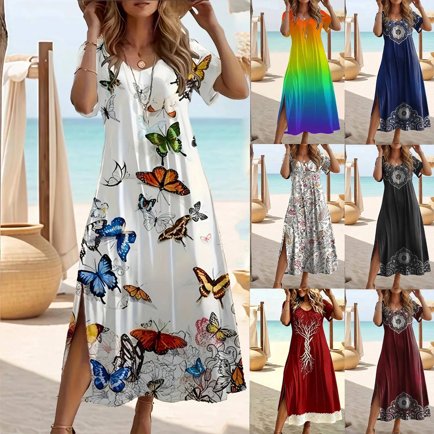 Robe d'été élégante grande taille