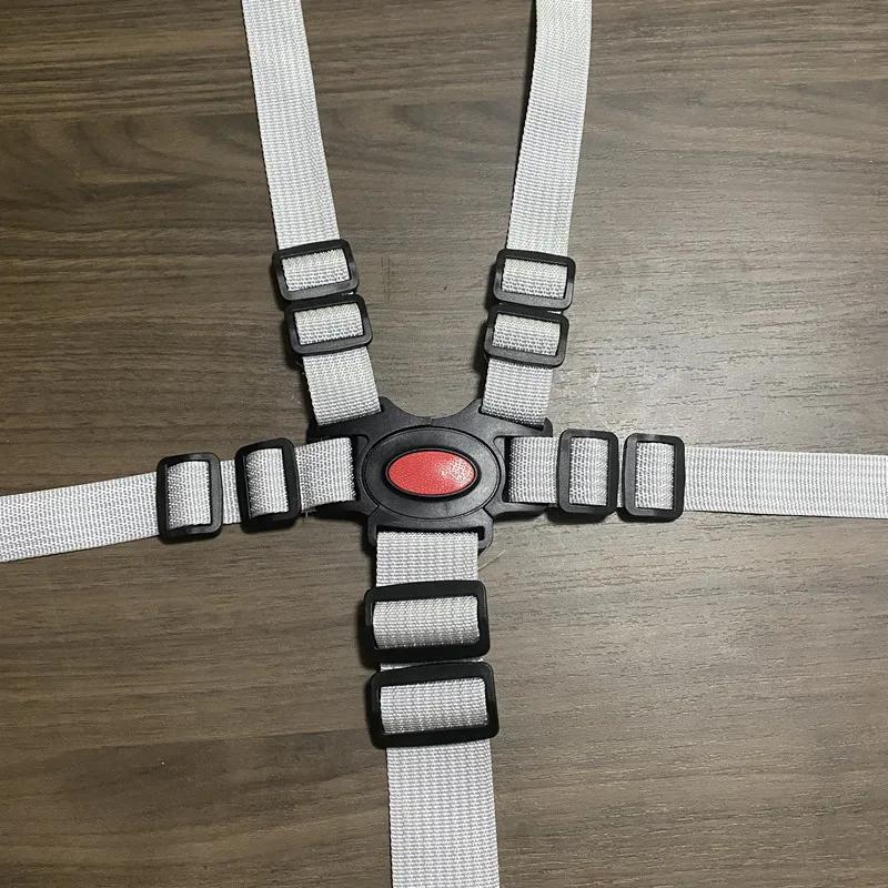 Ceinture de sécurité pour chaise de croissance des enfants, ceinture de sécurité pour chaise de bébé, accessoires de chaise de salle à manger, protection de sécurité, ceinture de sécurité à boucle à c