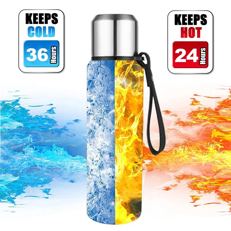 Bouteille Thermos en acier inoxydable 304
