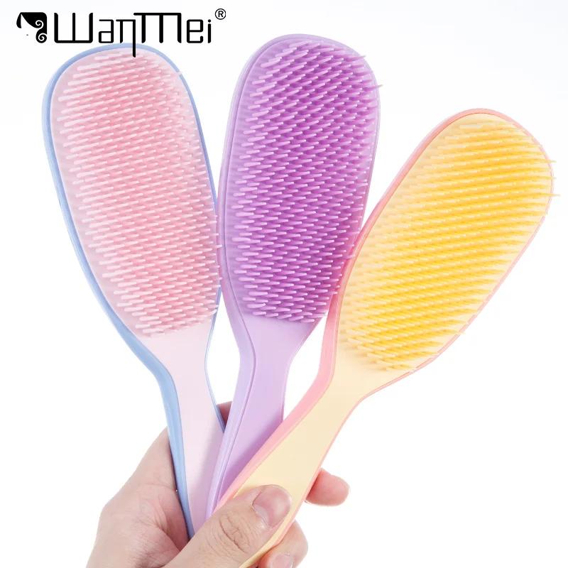 Peigne démêlant antistatique doux pour Massage du cuir chevelu