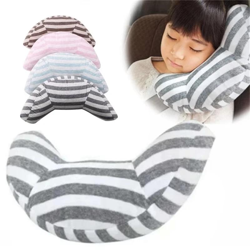 Appui-tête de siège de voiture, Support de tête de couchage pour enfants, ceinture d'épaule, housse de cou pour enfants, accessoires de voiture de voyage