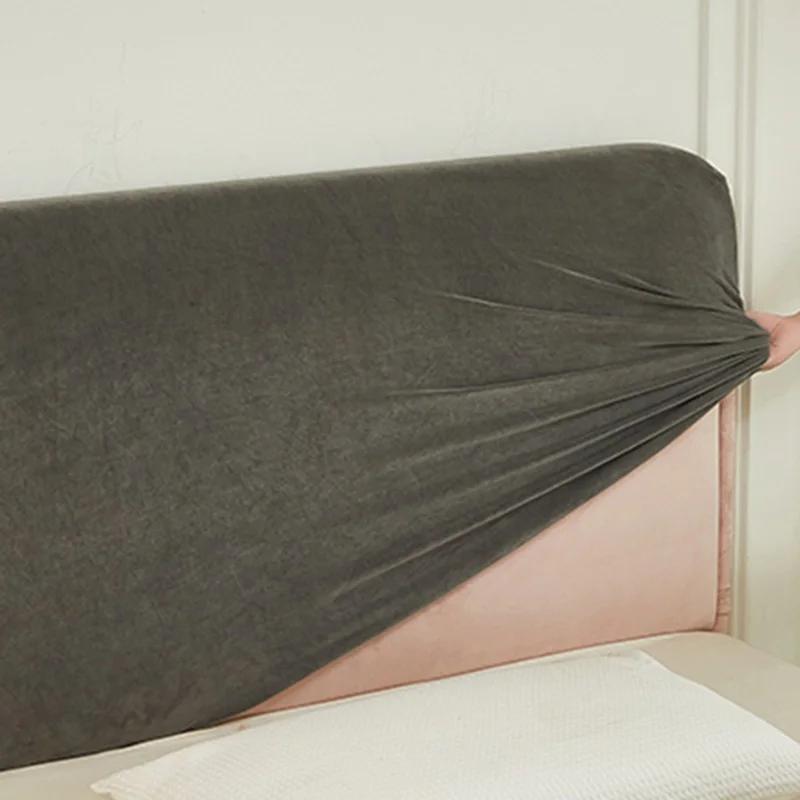 Housse de tête de lit en velours Super doux