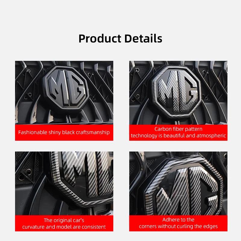 Couverture de décoration de Badge MG avant/arrière de voiture
