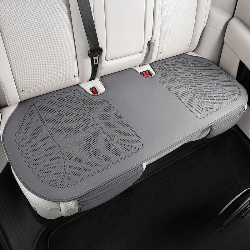 Housse de siège de voiture, coussin avant/arrière, tapis de protection confortable et respirant, quatre saisons, accessoires d'intérieur