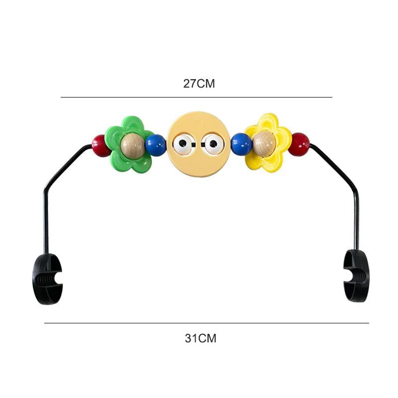Hochet spirale pour chaise à bascule bébé, jouet suspendu pour berceau, arche de jeu pour poussette nouveau-né, jouets de lit et de siège auto pour bébés