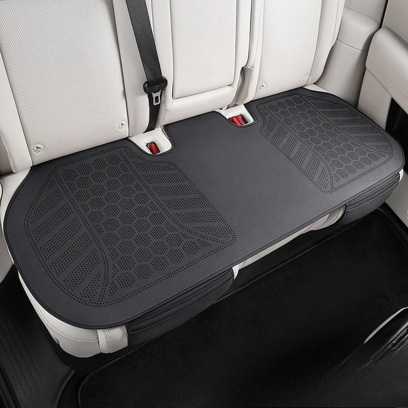 Housse de siège de voiture, coussin avant/arrière, tapis de protection confortable et respirant, quatre saisons, accessoires d'intérieur