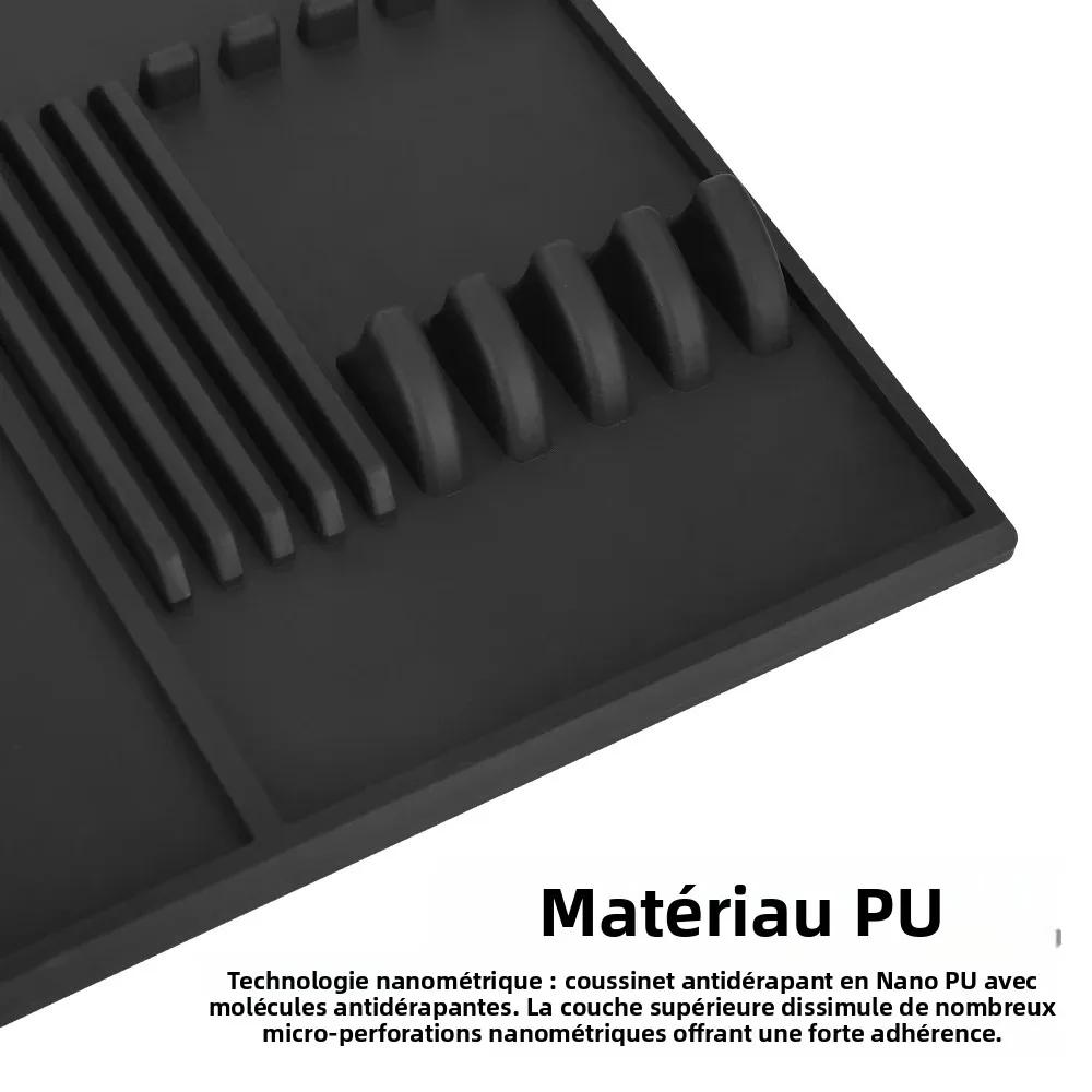 Plateau magnétique pour barbier à 6 emplacements