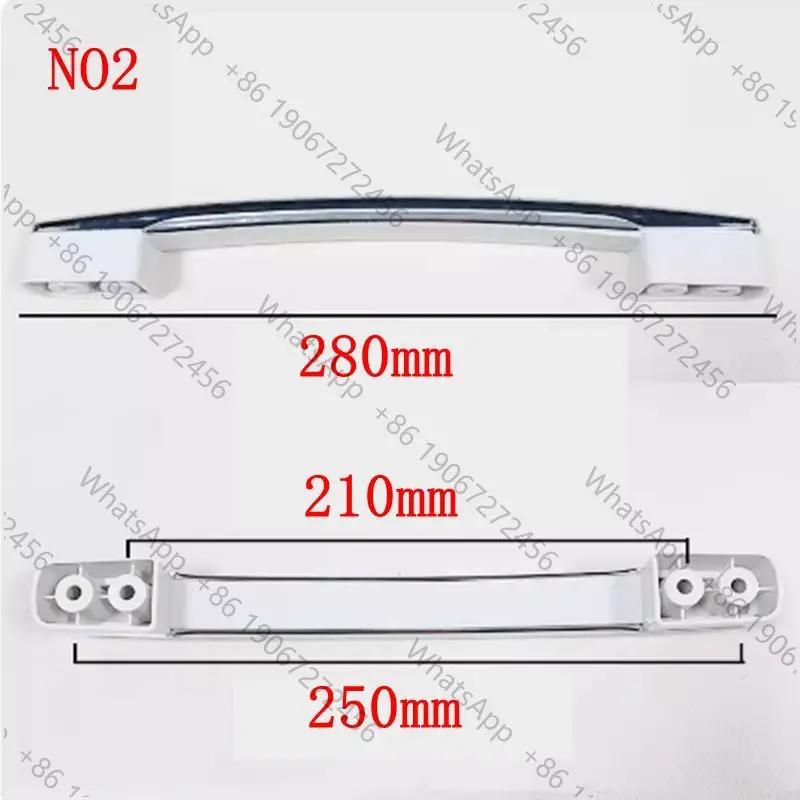 Poignée de porte universelle pour réfrigérateur et congélateur, 25/28/31cm, poignée de vitrine à 4/6 portes, accessoires pour réfrigérateur commercial, 1 pièce