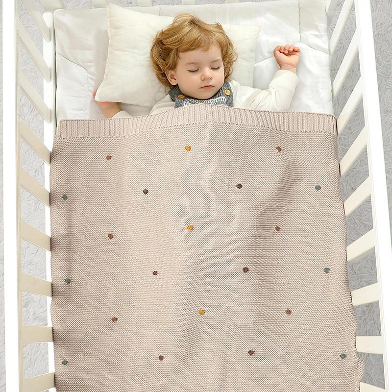 Couverture nouveau-né 90x70cm en coton ultra doux - lange d'emmaillotage et drap de couette pour bébé