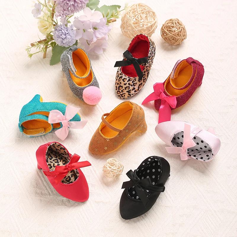 Chaussures à talons hauts pour nouveau-né fille