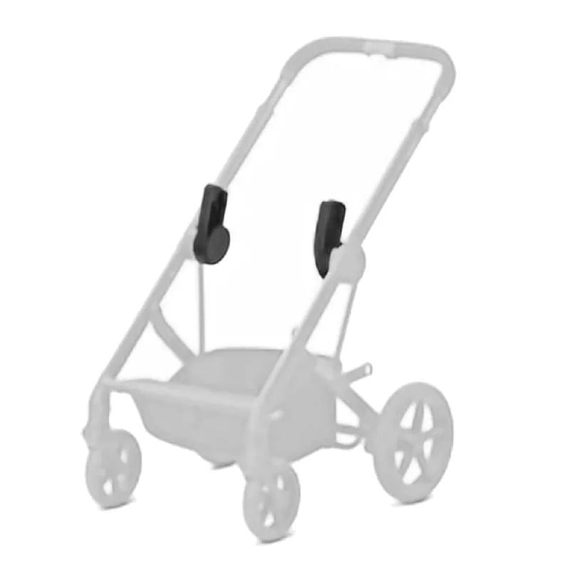 Adaptateur de siège auto pour poussette compatible Cybex Balios S Lux Talos Aton Cloud Q/Z Maxi-Cosi Be Safe Baby Basket Buggy Conventer pour déplacements sécurisés et flexibles avec bébé