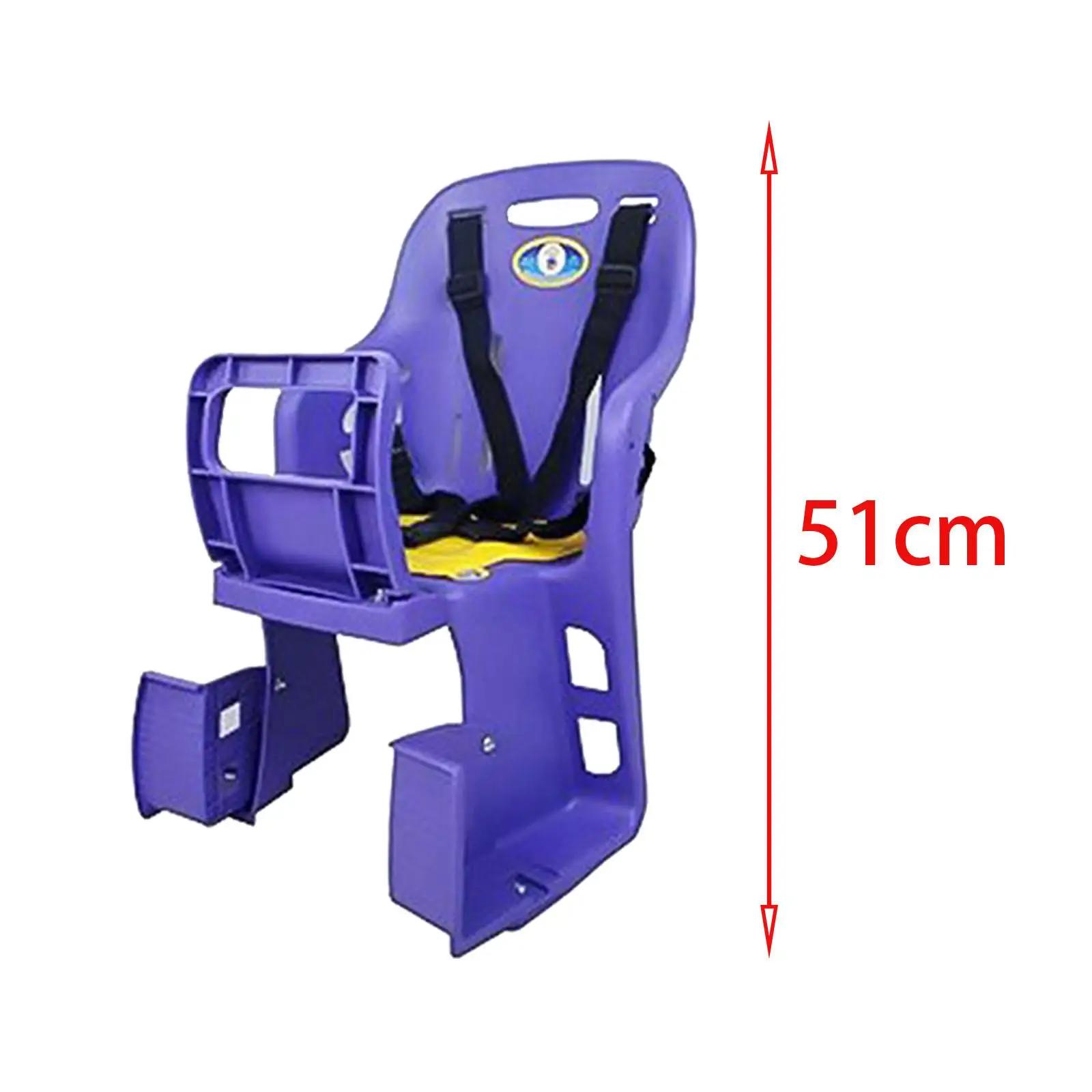 Siège de vélo pour enfants, siège arrière de vélo pour enfants avec repose-pieds, porte-enfant pour vélo, siège de vélo pour enfants pour tous les vélos de montagne pour adultes