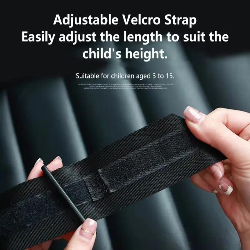 Ceinture de sécurité pour enfant en voiture, empêche le mouvement, fixation réglable, sûre et confortable, siège anti-étranglement, simple et pratique