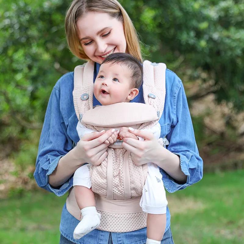Porte-bébé ergonomique Breeze 360 toutes positions - sling et sac à dos de 0 à 36 mois avec instructions