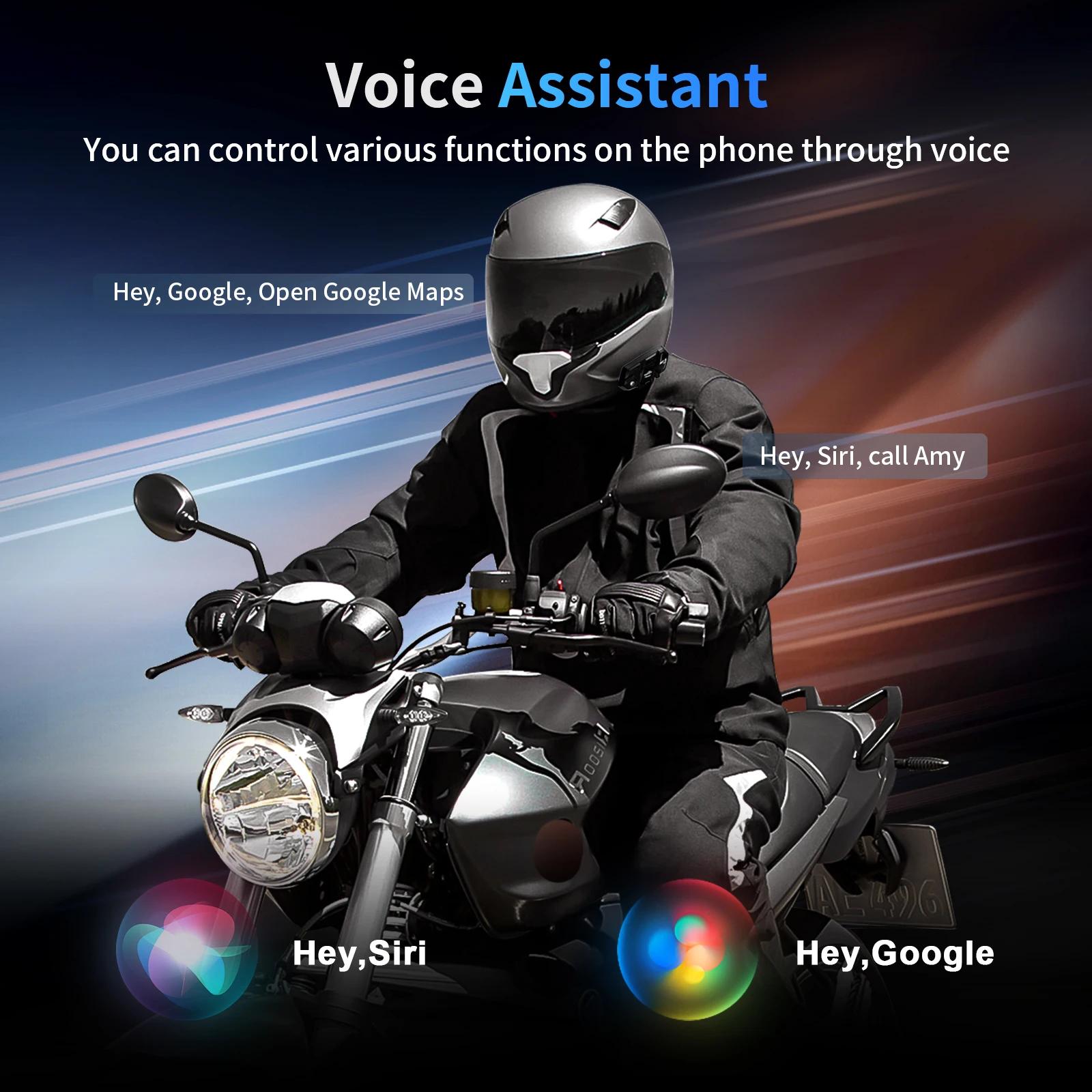 Intercom Bluetooth pour casque de moto Fodsports M1-S Pro