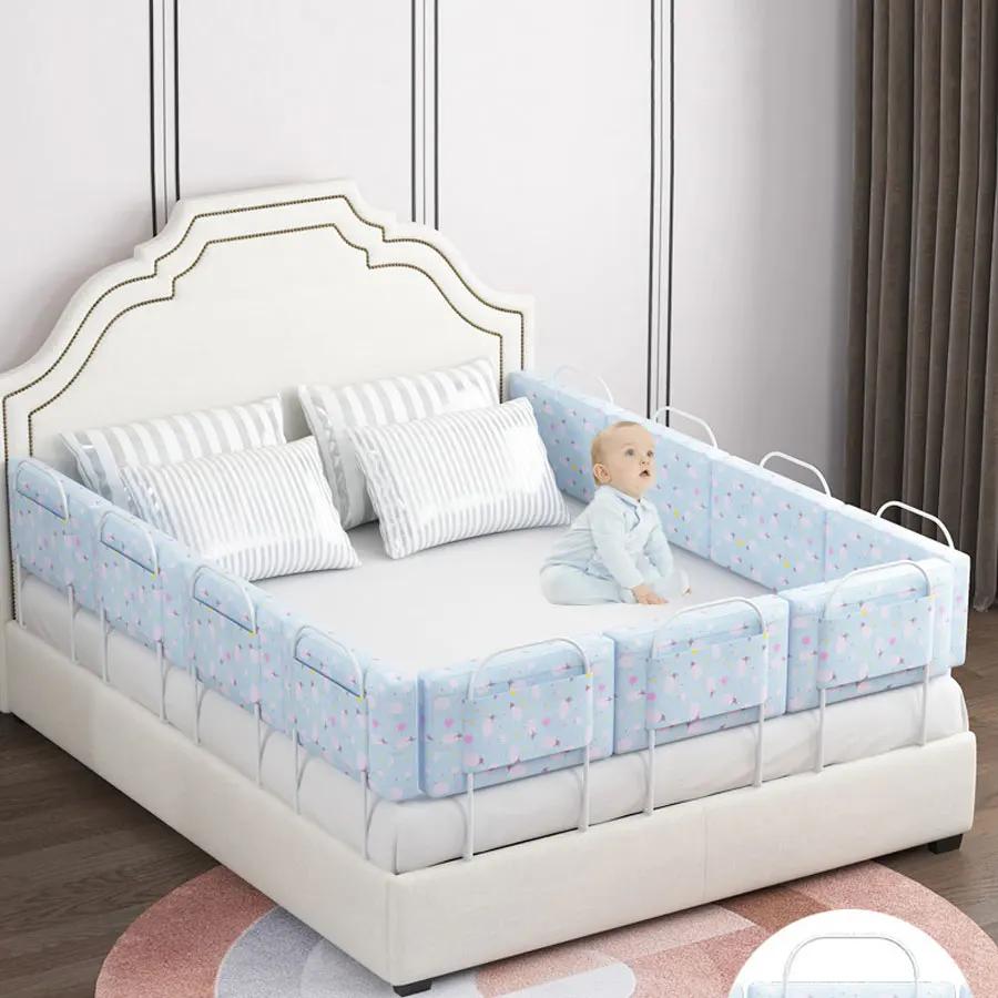 1 pièce de clôture de lit bébé Anti chute barrière bébé clôture de chevet pour enfants sac souple barrière de clôture universelle pour enfants