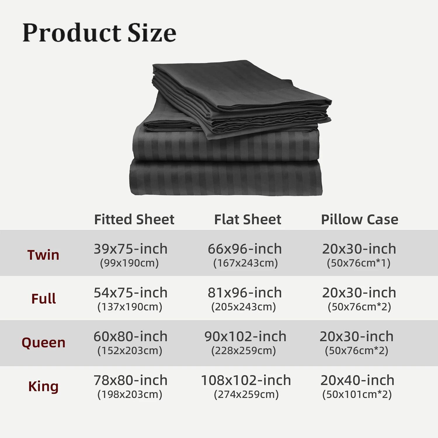 Battilo – ensemble de draps de lit de luxe