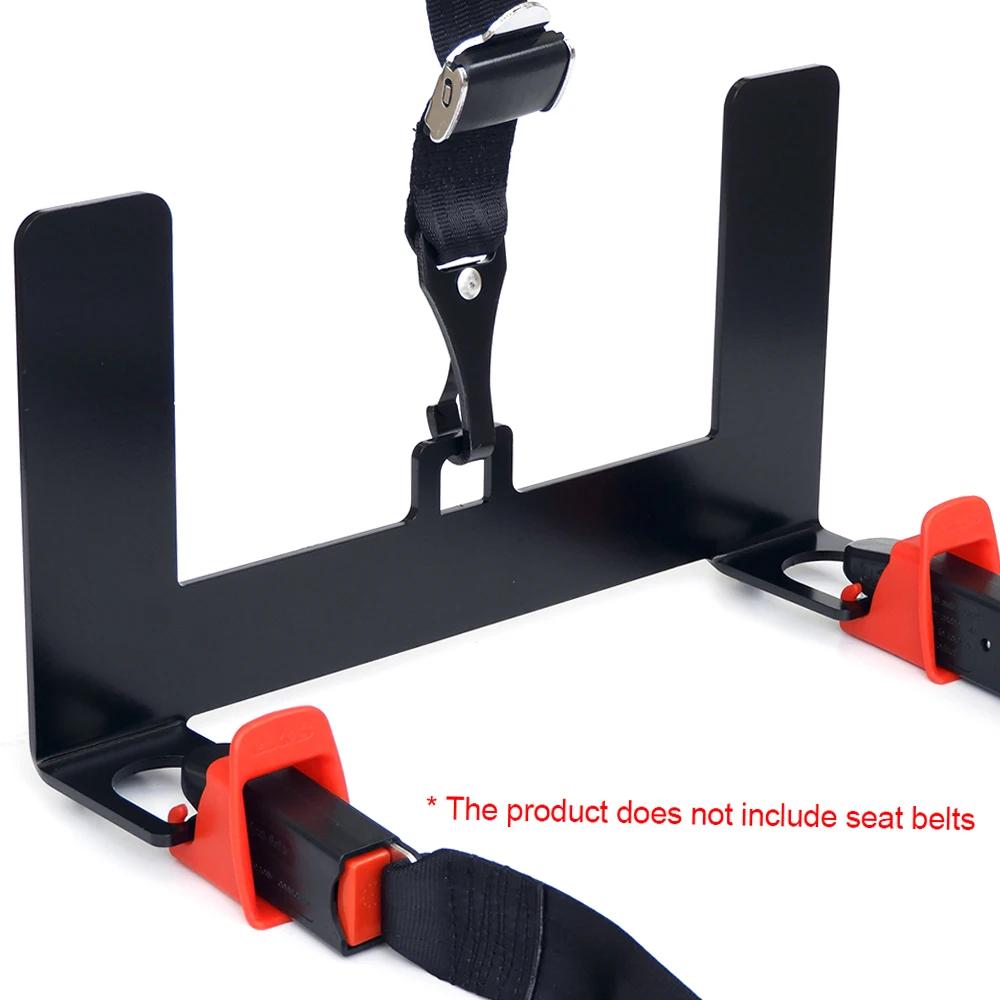 Kit de montage de retenue de siège enfant de voiture pour connecteur de ceinture ISOFIX support