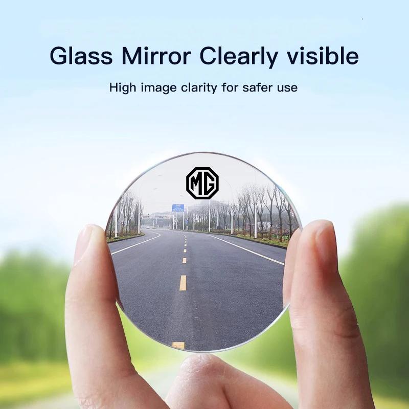 Rétroviseur de voiture inverse 360 ° Miroir convexe d'assistance pour Morris Garages MG Cyberster MG3 MG5 MG7 MG6 ZS