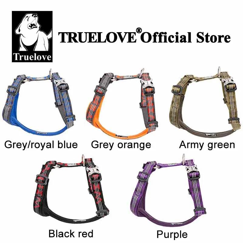 TRUELOVE harnais pour animaux de compagnie gilet sangle de poitrine pour chien chat marche en plein air course escalade 