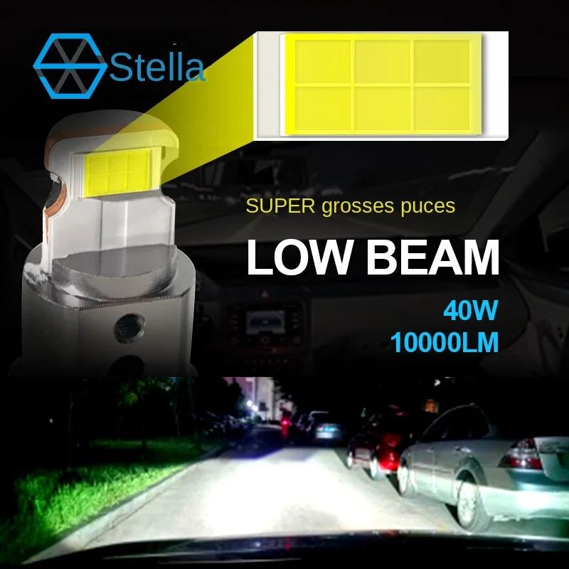 Stella 2x H7 H11 LHD/RHD phare LED Mini lentille projecteur 9005/9006 Auto feux de croisement STG Canbus ampoule pour vo