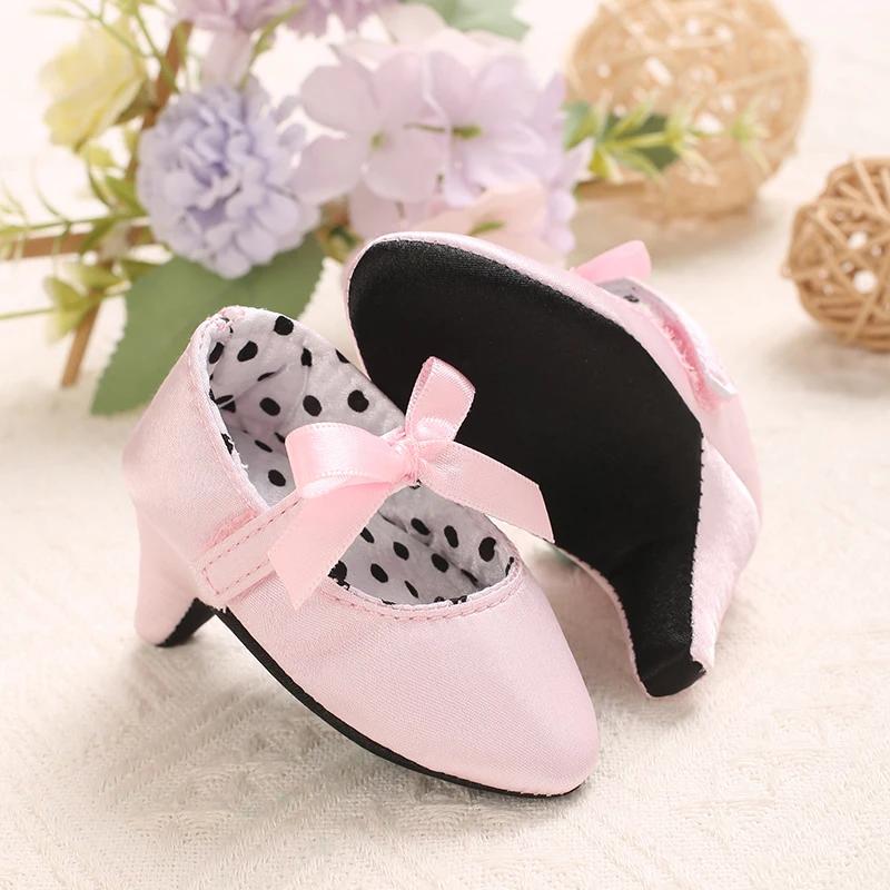 Chaussures à talons hauts pour nouveau-né fille
