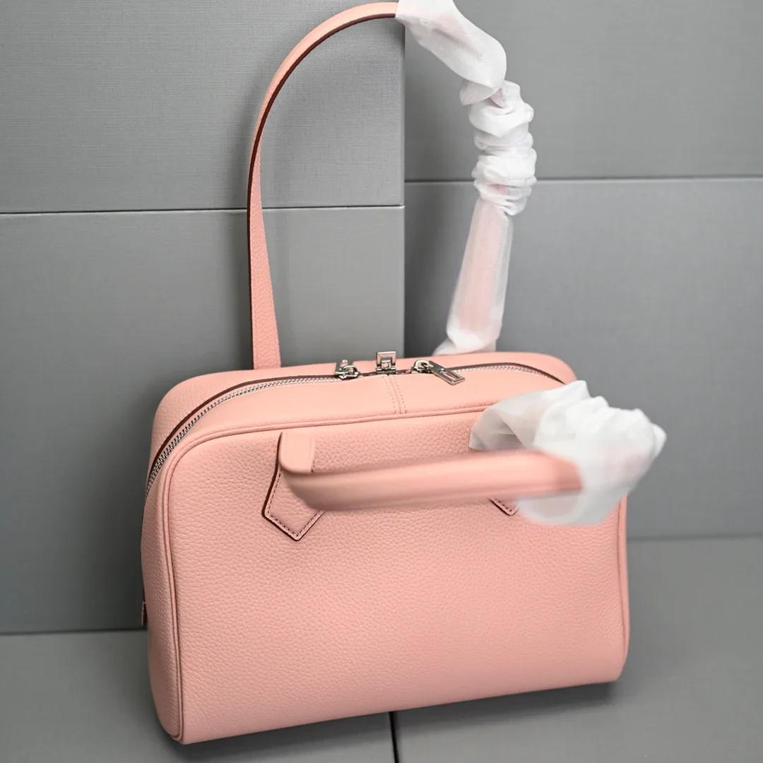 Sac à main en cuir véritable pour femme