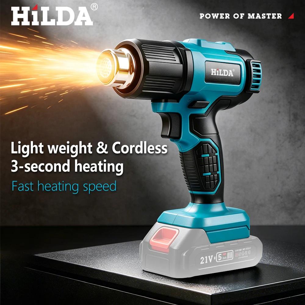 Pistolet à air chaud portatif HIDLA 21V