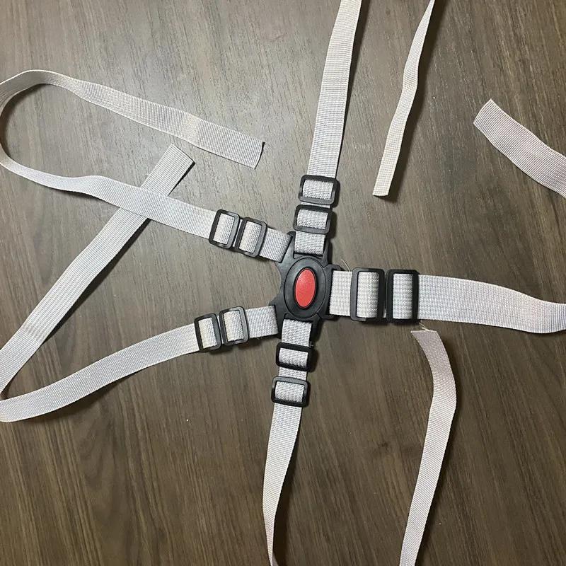 Ceinture de sécurité pour chaise de croissance des enfants, ceinture de sécurité pour chaise de bébé, accessoires de chaise de salle à manger, protection de sécurité, ceinture de sécurité à boucle à c