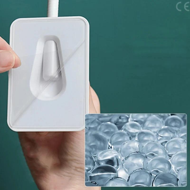 Un support de douche sans poinçonnage, siège suspendu à tête réglable, auvent Lotus de pluie pour enfants, mur fixe, cadeau domestique Portable