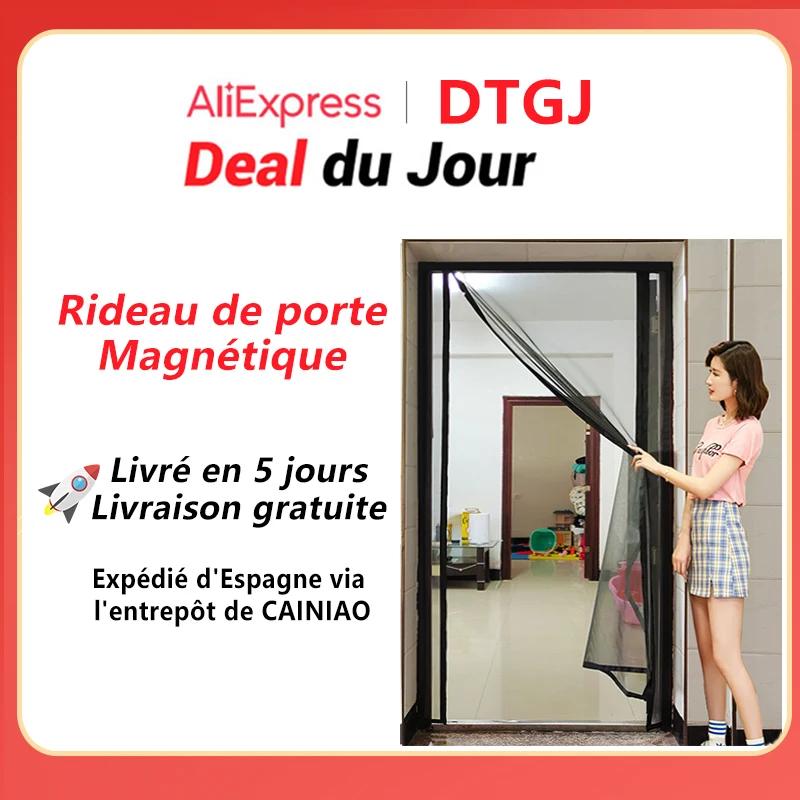 Moustiquaire magnétique pour porte
