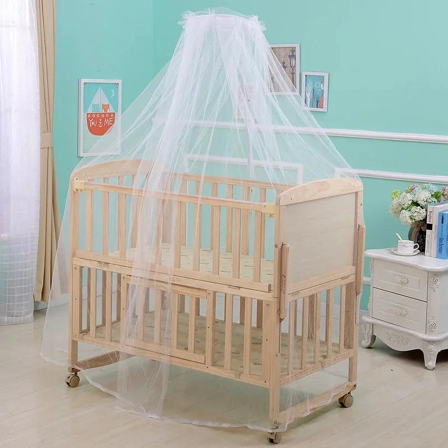 Moustiquaire de lit bébé en maille dôme suspendue pour l'été
