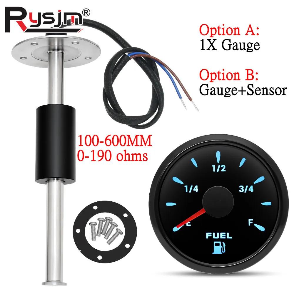 Capteur de flotteur de carburant 0-190Ω + jauge de niveau