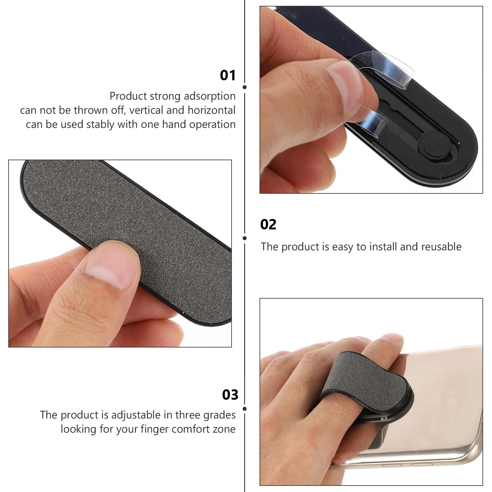 Sangle de doigt accessoire de téléphone support d'anneau