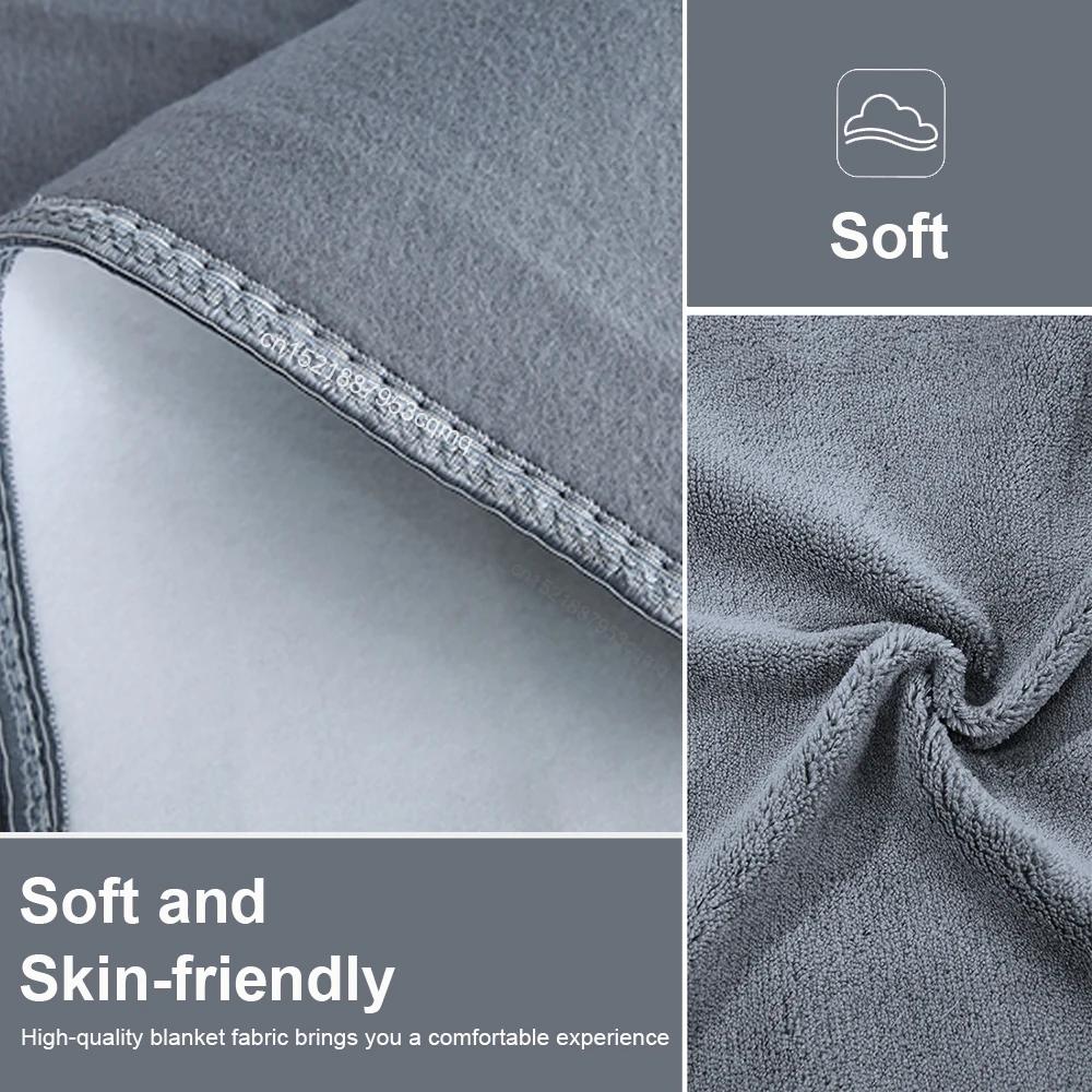 Couverture chauffante électrique avec thermostat automatique, matelas de lit, chauffe-corps double, tapis métropolitain, coussin en polymères, prise UE, 220V