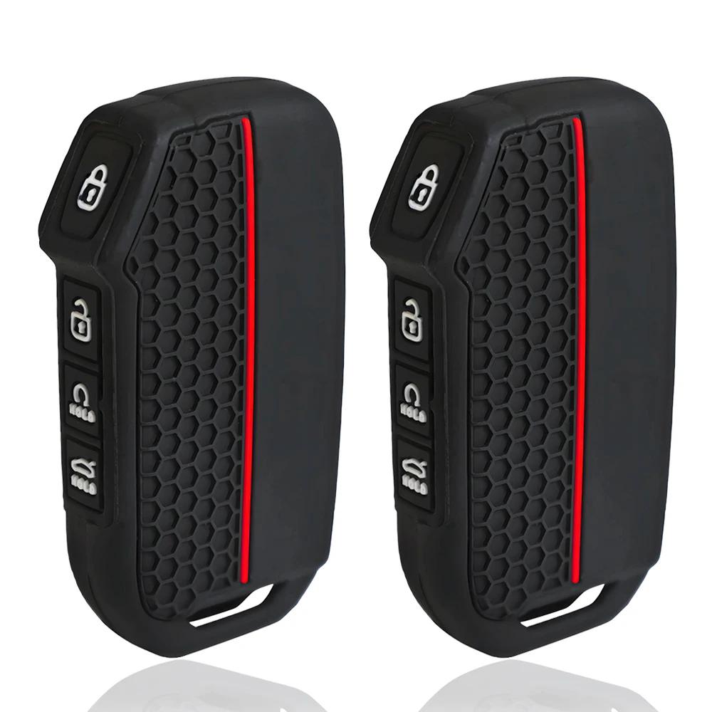 Étui en Silicone pour clé télécommande de voiture